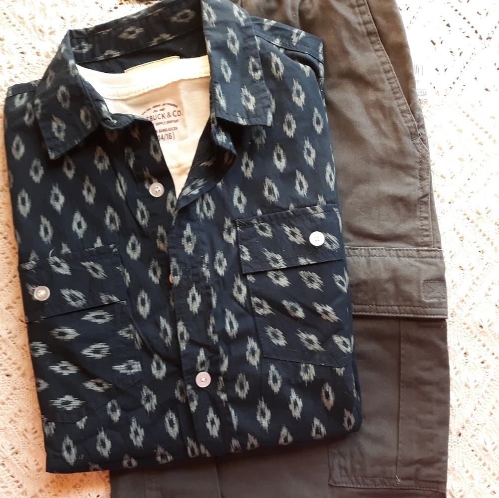 Boys brand new 3 piece set size Large 12/14